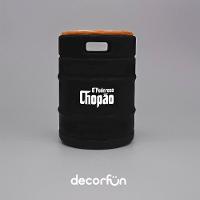 Banco Barril Rústico - Estilo Sofisticado Para Decoração De Ambientes Externos