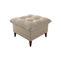 Poltrona De Amamentação Com Puff Montreal Suede Bege Matrix Suede Bege - 6