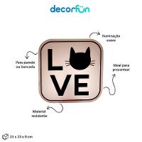 Luminária Gato Delicada - Iluminação Aconchegante Para Seu Lar - 3