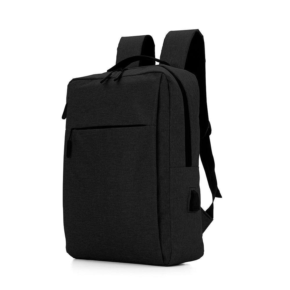 Mochila Slim Para Notebook Em Polyester Com Bolso Lateral E Frontais - 1