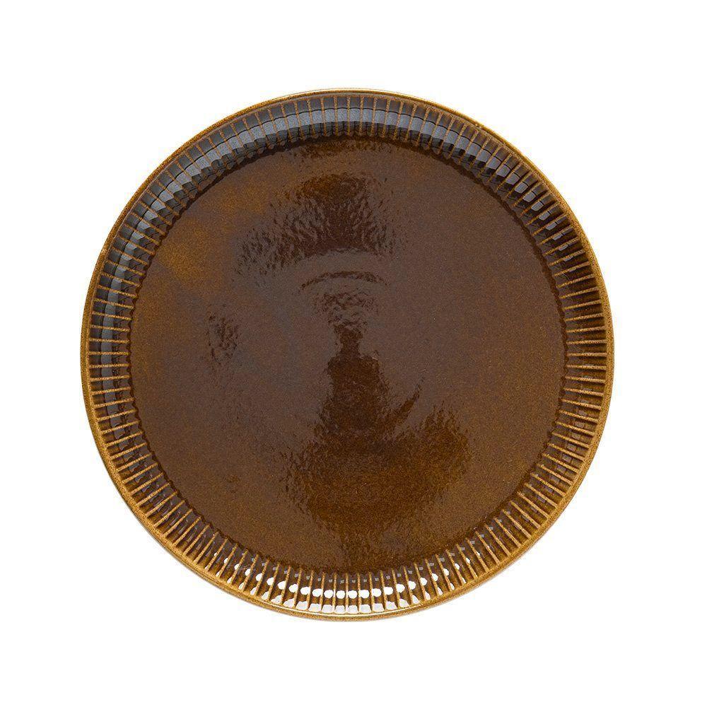 Jogo Copa E Cia 24 Peças Ravonna Em Cerâmica Brun Terra - 9