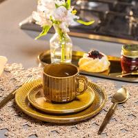 Jogo Copa E Cia 24 Peças Ravonna Em Cerâmica Brun Terra - 7