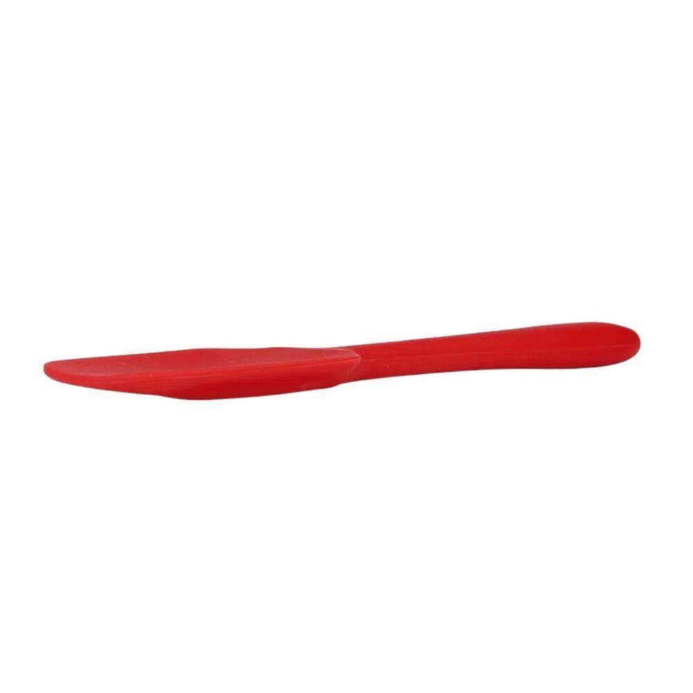 Espátula De Silicone Vermelha Com Suporte - Elegância E Praticidade Na Sua Cozinha! - 5