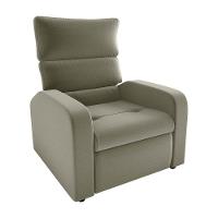 Poltrona Do Papai Reclinável Kwid Veludo Capuccino Matrix Veludo Capuccino - 1