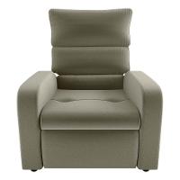 Poltrona Do Papai Reclinável Kwid Veludo Capuccino Matrix Veludo Capuccino - 3