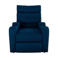 Poltrona Reclinável Do Papaicom Porta Copos Porta Controle Toro Petroleo Matrix Veludo Turkey Petróleo