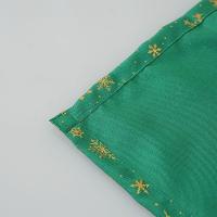 Kit 6 Guardanapos Lumine Natal 42cm X 42cm 100% Poliéster Tecido Oxford - Verde - 7