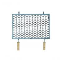 Grelha Retangular de Inox para Churrasqueira 30x50Cm - 1