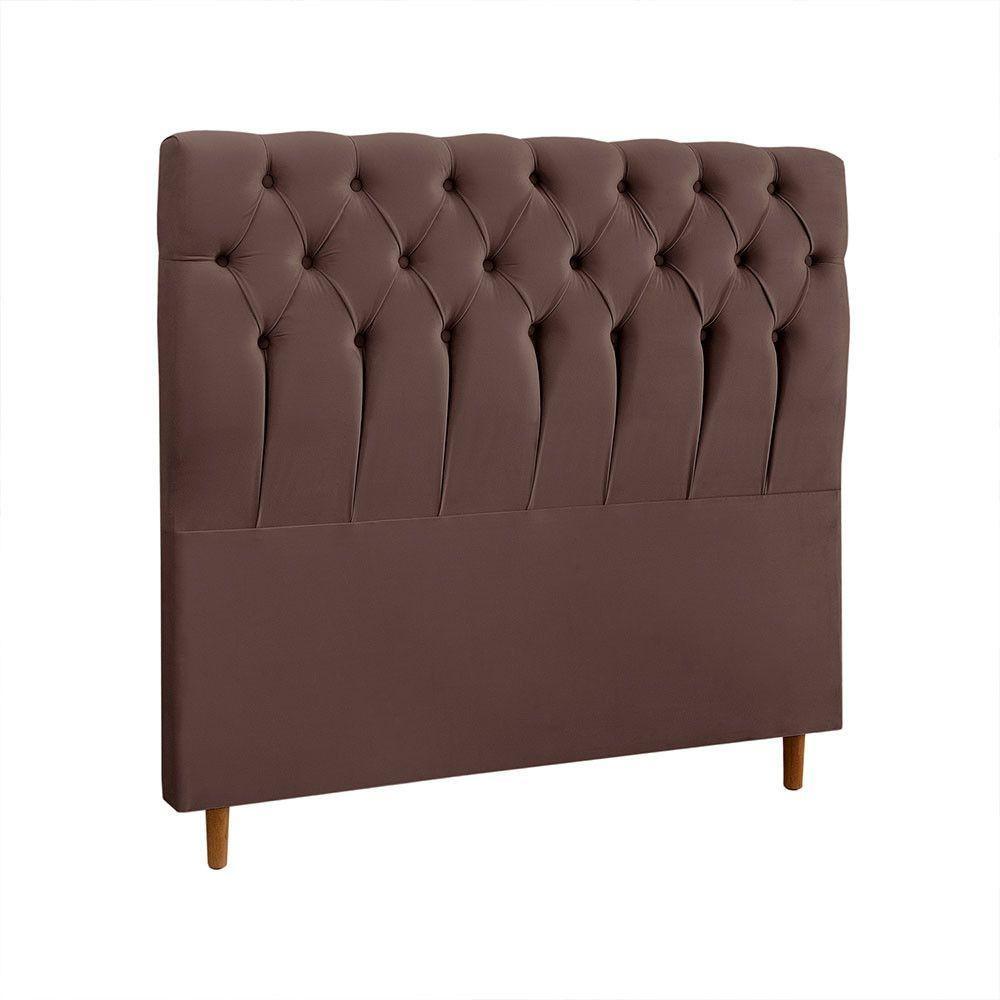 Cabeceira De Casal Madri Casa Mãe Marrom - 2