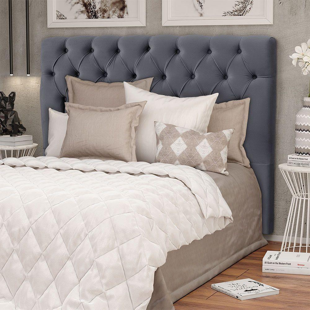 Cabeceira De Casal Madri Casa Mãe Cinza - 1