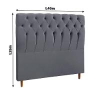 Cabeceira De Casal Madri Casa Mãe Cinza - 2