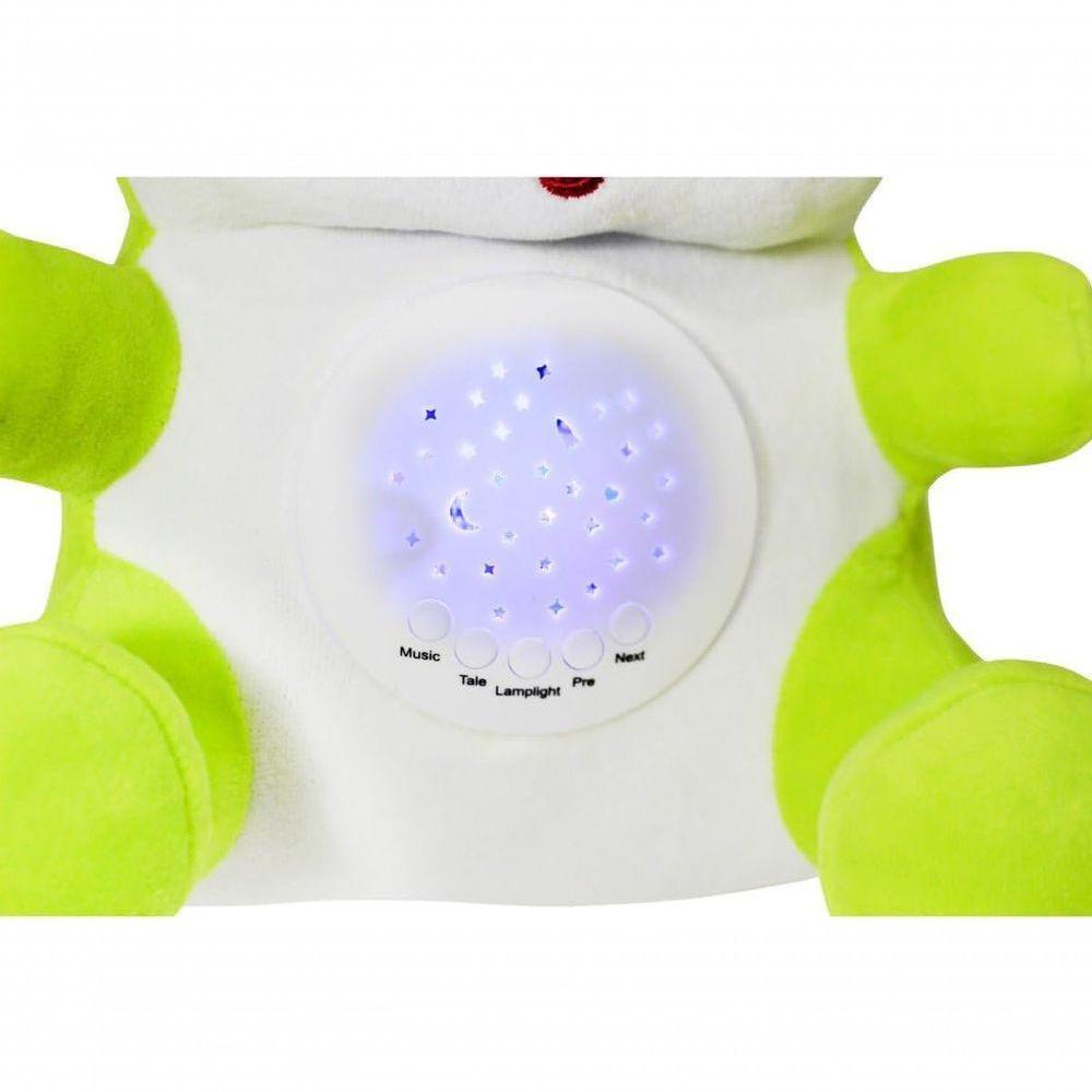 Ursinho Pelucia Projetor Estrelado Com Luz E Som - 2