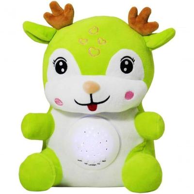 Ursinho Pelucia Projetor Estrelado Com Luz E Som