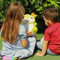 Ursinho Pelucia Projetor Estrelado Com Luz E Som - 3