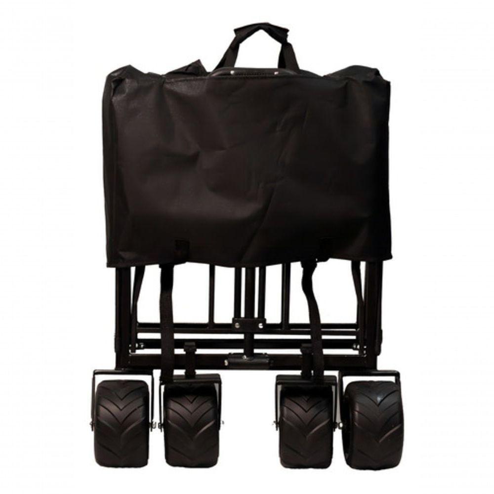Carrinho De Carga Dobrável Portátil Camping Robusto 150kg - 5