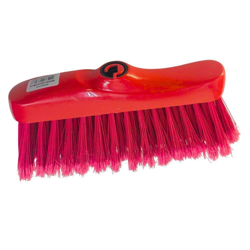 Vassoura Clássica Vermelha Sem Cabo - 2
