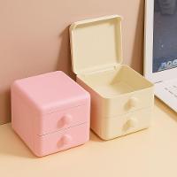 Caixa Organizadora De Plástico Com Compartimentos Para Maquiagem E Acessórios