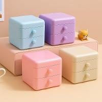 Caixa Organizadora De Plástico Com Compartimentos Para Maquiagem E Acessórios - 5