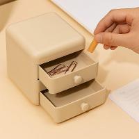 Caixa Organizador De Maquiagem E Acessórios Com Tampa E Gavetas Multiuso - 2