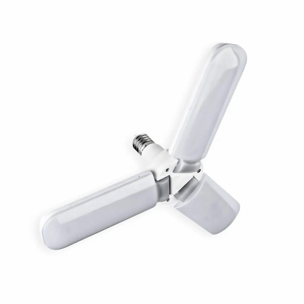 Lâmpada Led Bulbo Pétalas 45w Super Potente Dobrável Luminária Decoração Bivolt - 1