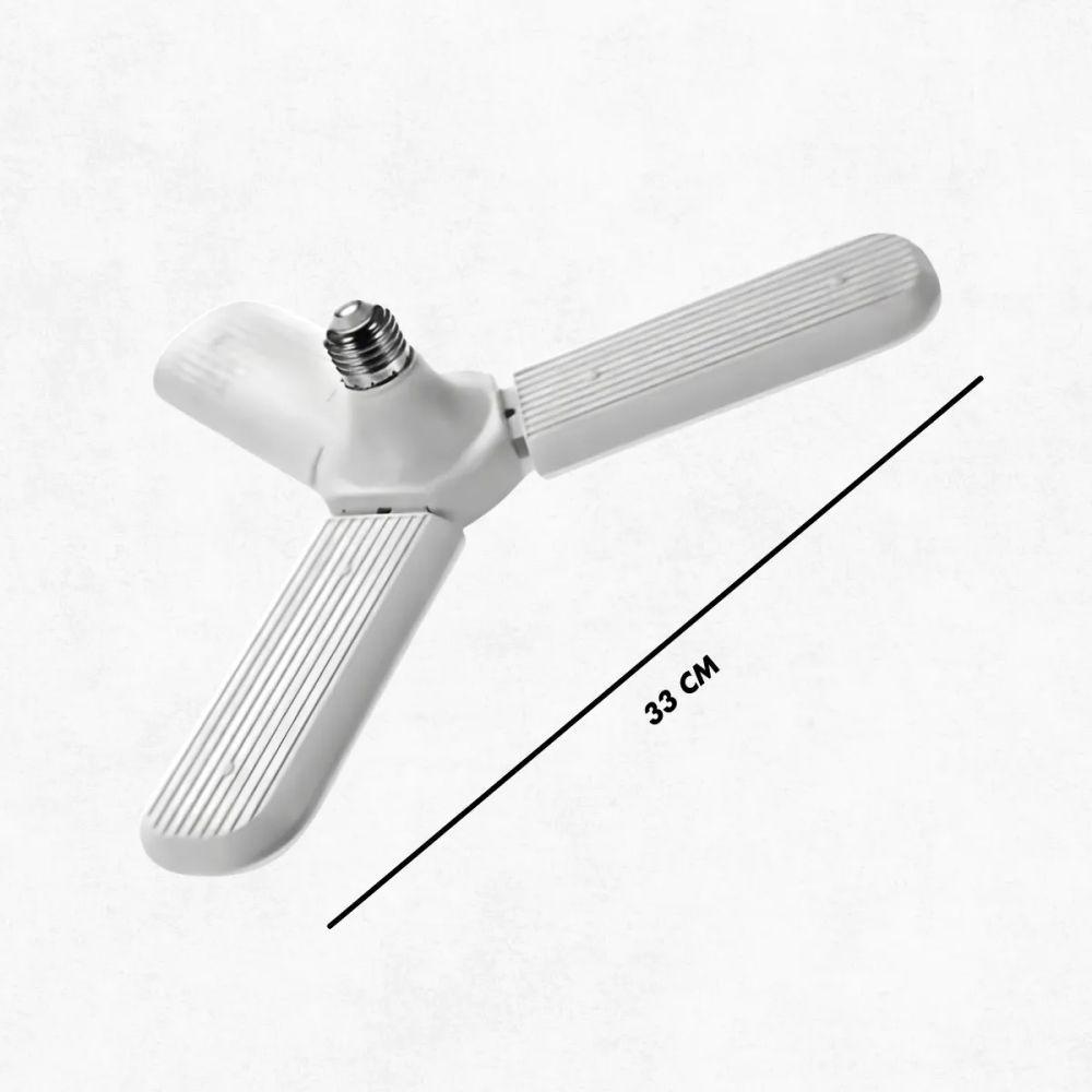 Lâmpada Led Bulbo Pétalas 45w Super Potente Dobrável Luminária Decoração Bivolt - 8