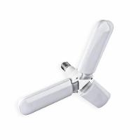 Lâmpada Led Bulbo Pétalas 45w Super Potente Dobrável Luminária Decoração Bivolt - 1