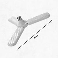 Lâmpada Led Bulbo Pétalas 45w Super Potente Dobrável Luminária Decoração Bivolt - 8