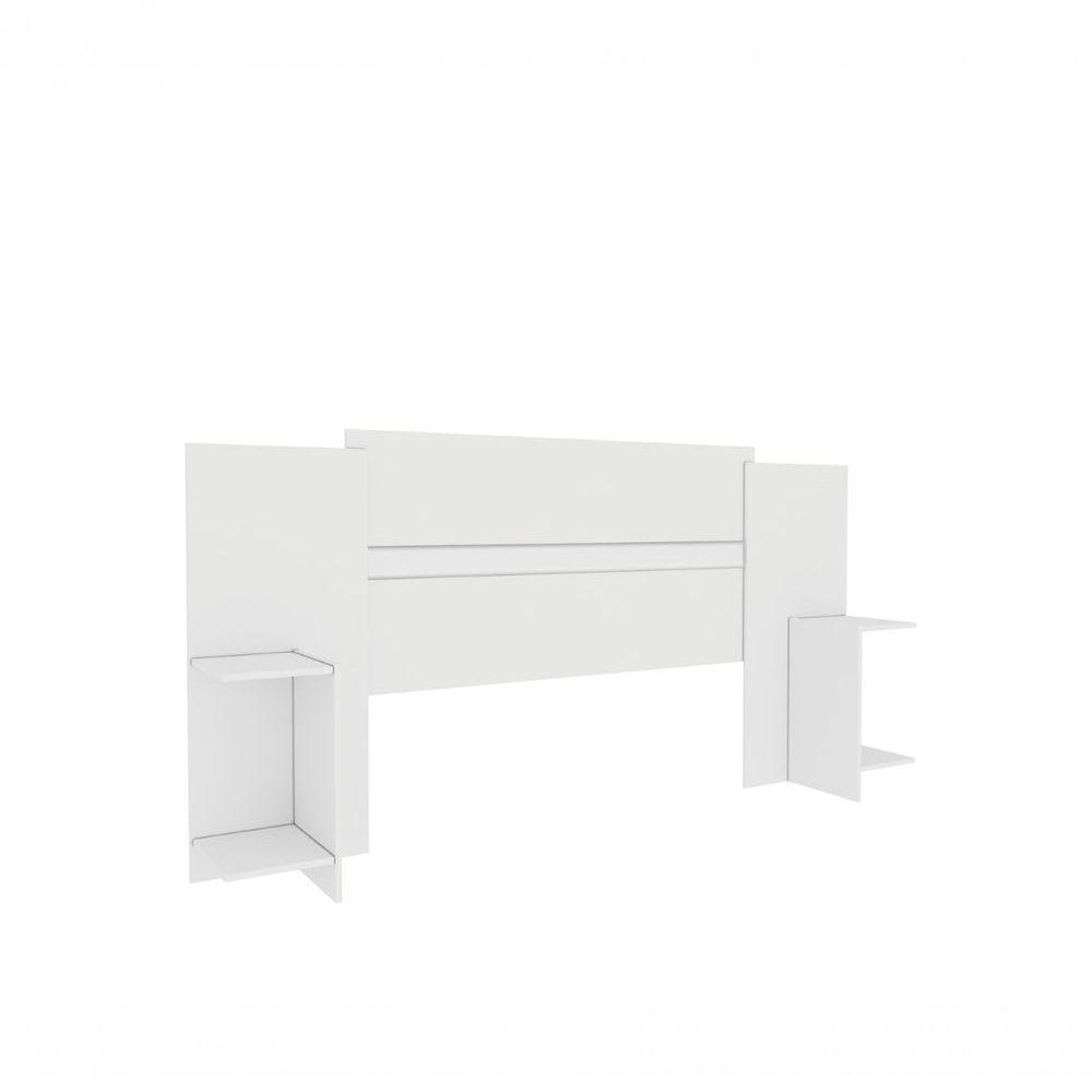 Cabeceira Box Casal Extensível Arizona Tcil Neve - 2