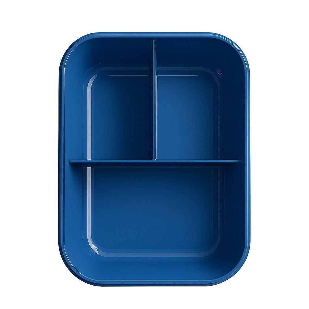 Marmita De Silicone Compacta Com Colher E Garfo Para Micro-ondas, Freezer E Lava-louças - 5