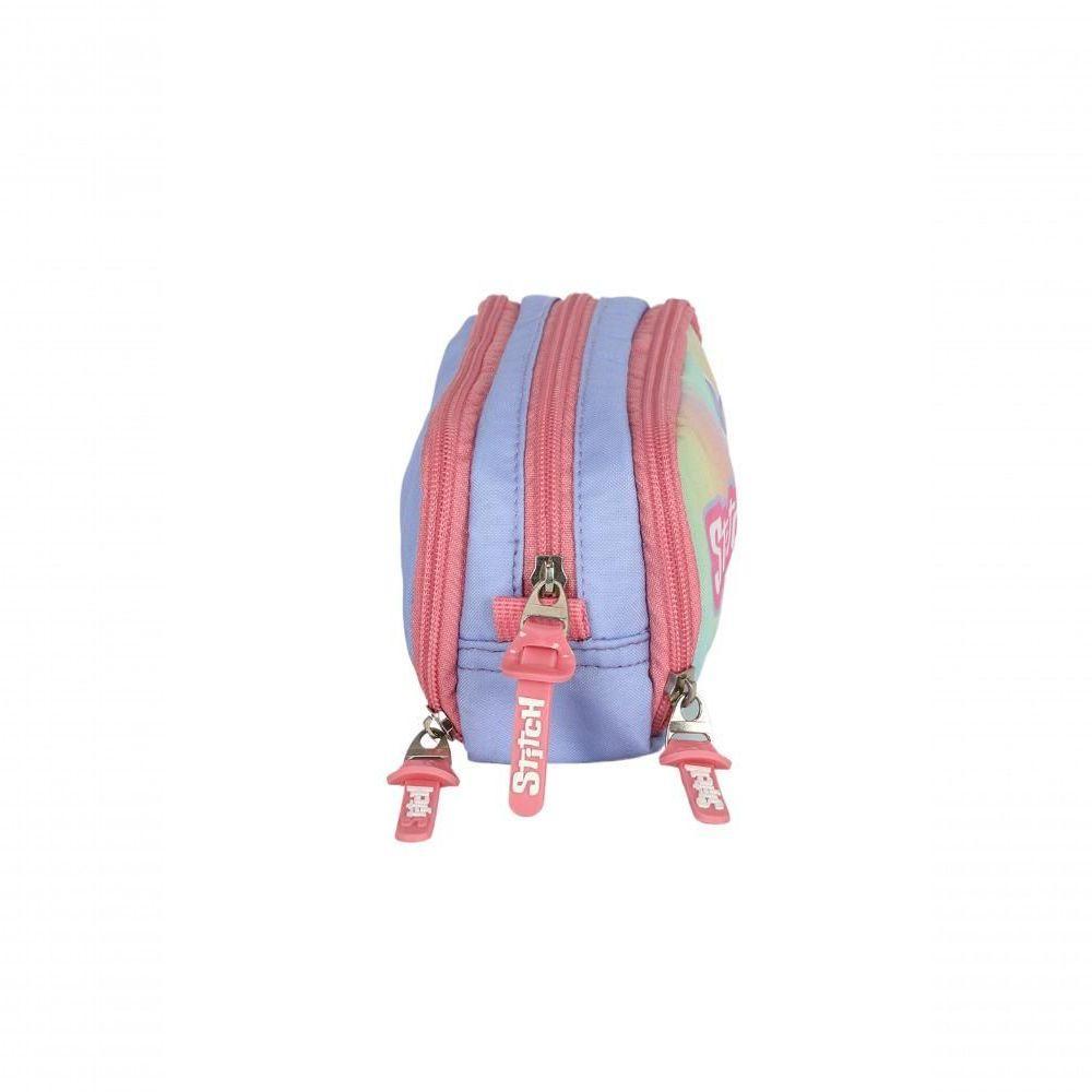 Estojo Stitch Rosa - Unico Rosa - 3
