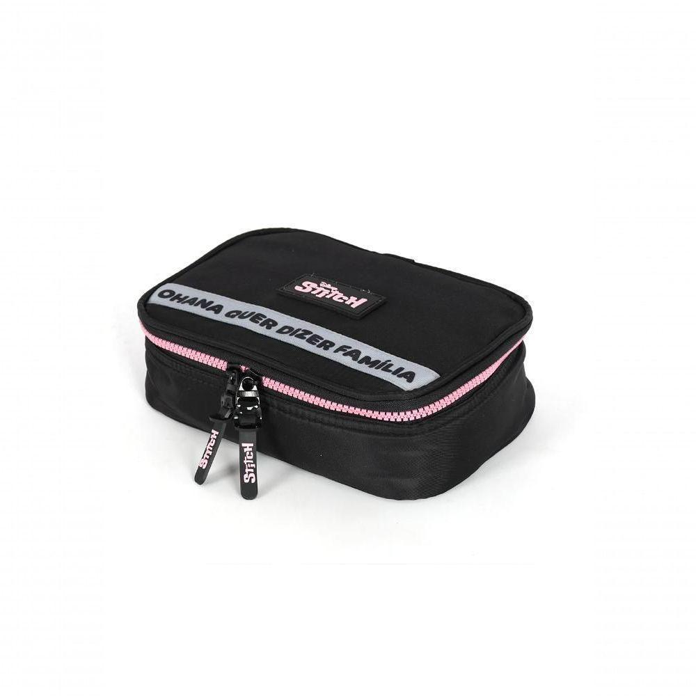 Estojo Stitch Preto - Unico Preto - 2