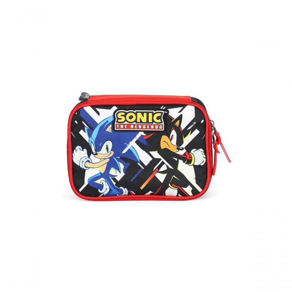 Estojo Sonic Preto - Unico Preto - 1