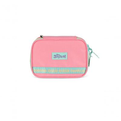 Estojo Stitch Salmao - Unico Salmão