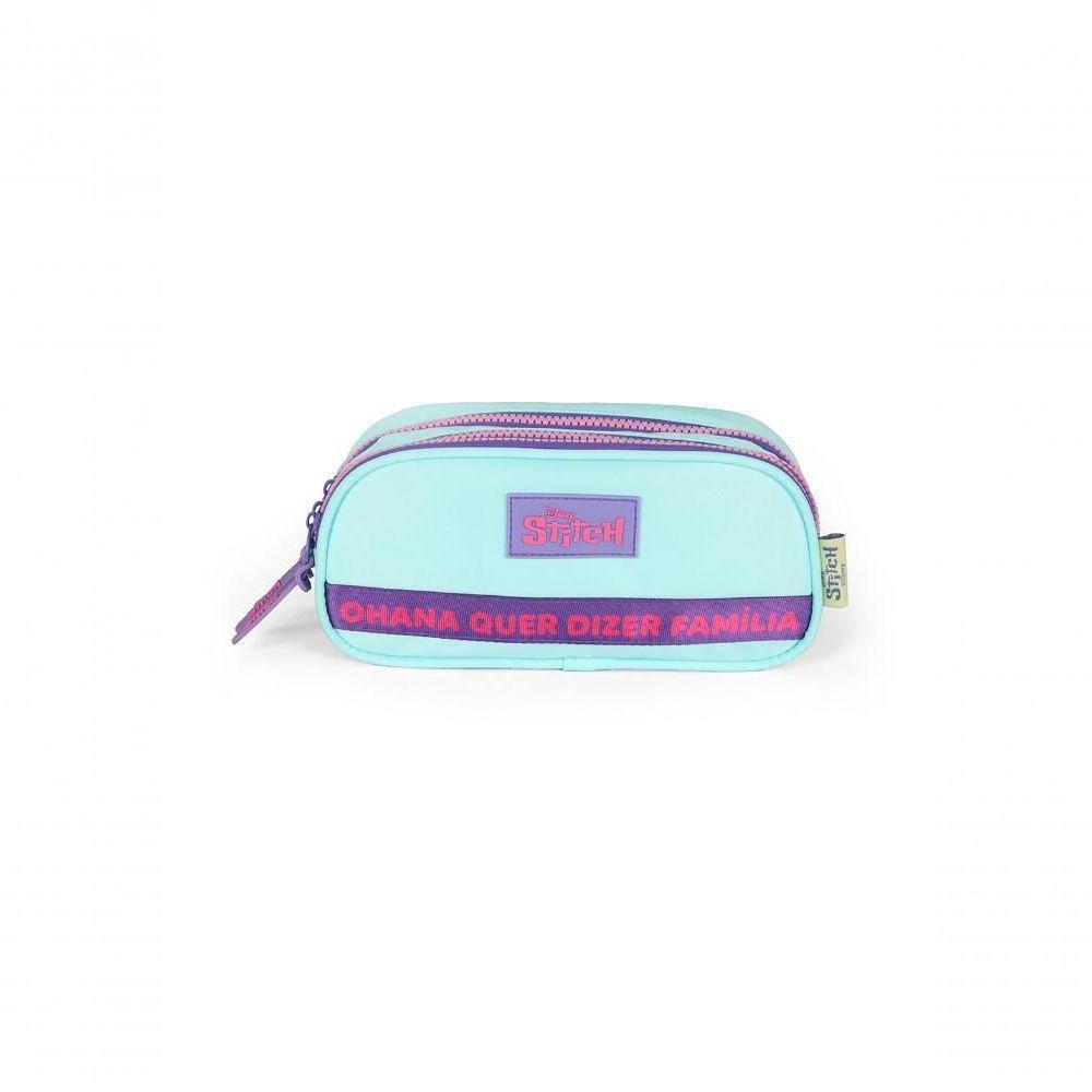 Estojo Stitch Turquesa - Unico Verde - 1