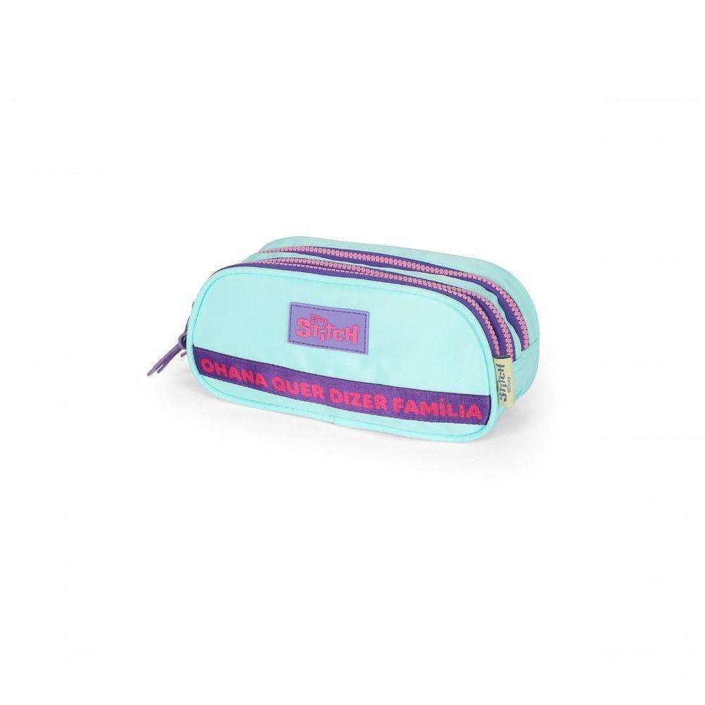 Estojo Stitch Turquesa - Unico Verde - 2