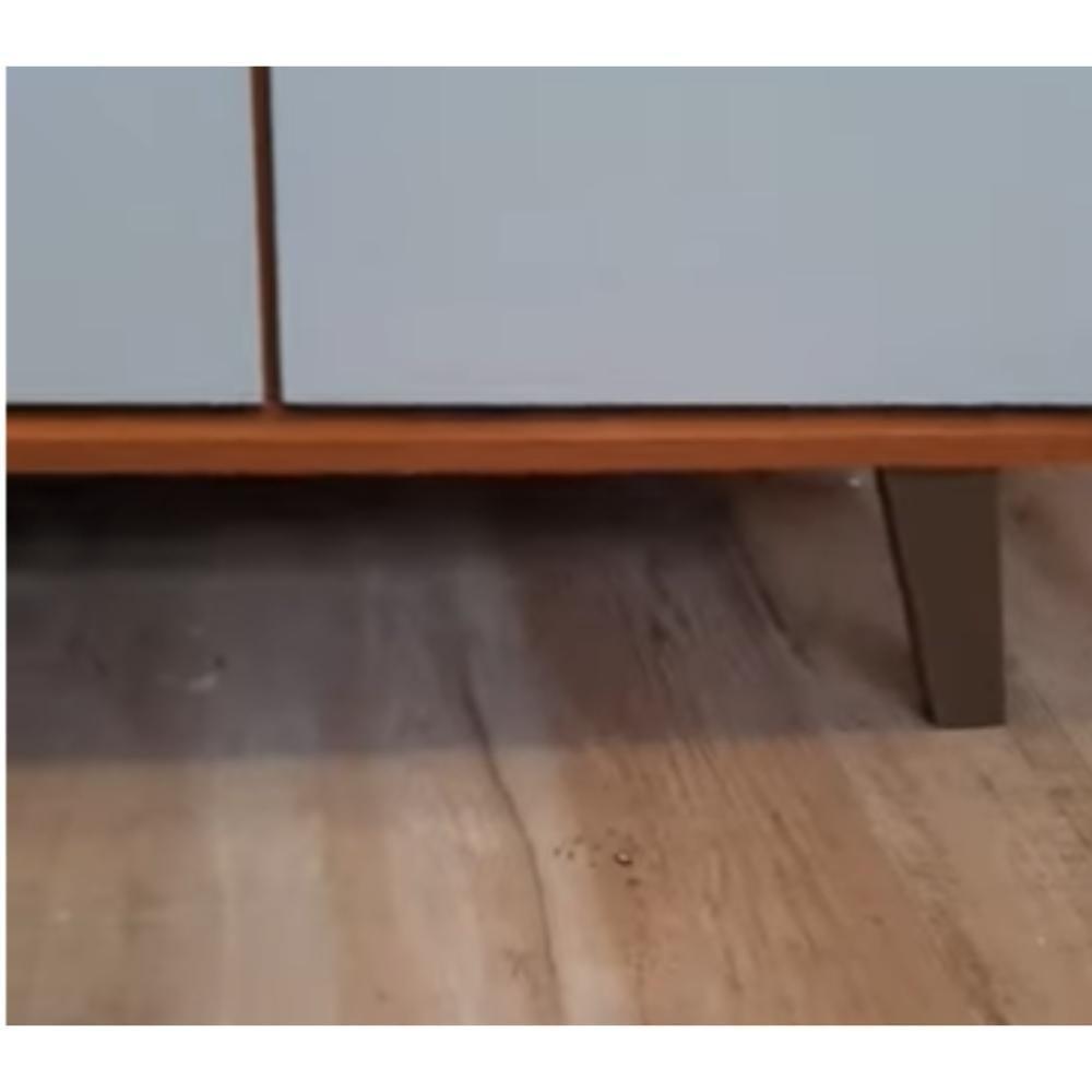 Cômoda 9 Gavetas Olímpia Peroba E Off White 136cm - 5