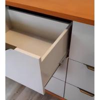 Cômoda 9 Gavetas Olímpia Peroba E Off White 136cm