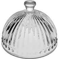 Queijeira 13X20X20Cm Vidro Transp Com Tampa - 5