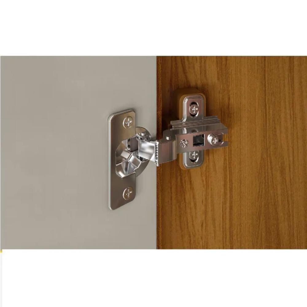 Cozinha Compacta 6 Portas 2 Gavetas Loft Imperatriz Freijó E Off White - 5