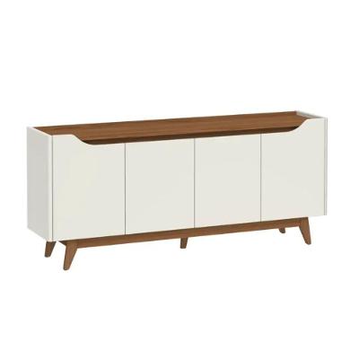 Buffet 4 Portas Pulse Off White E Canella