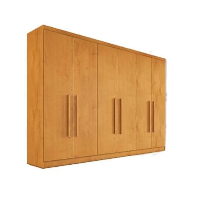 Guarda Roupa Casal 6 Portas 4 Gavetas Oslo Peroba