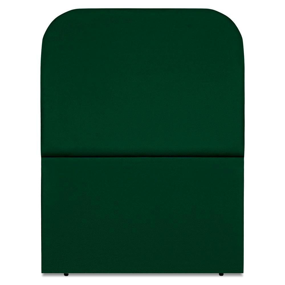 Cabeceira Solteiro 100 Cm Com Frame Alana Suede Verde Artte Verde - 8