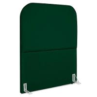 Cabeceira Solteiro 100 Cm Com Frame Alana Suede Verde Artte Verde - 1