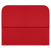 Cabeceira Casal 140 Cm Com Frame Alana Suede Vermelho Artte Vermelho - 7