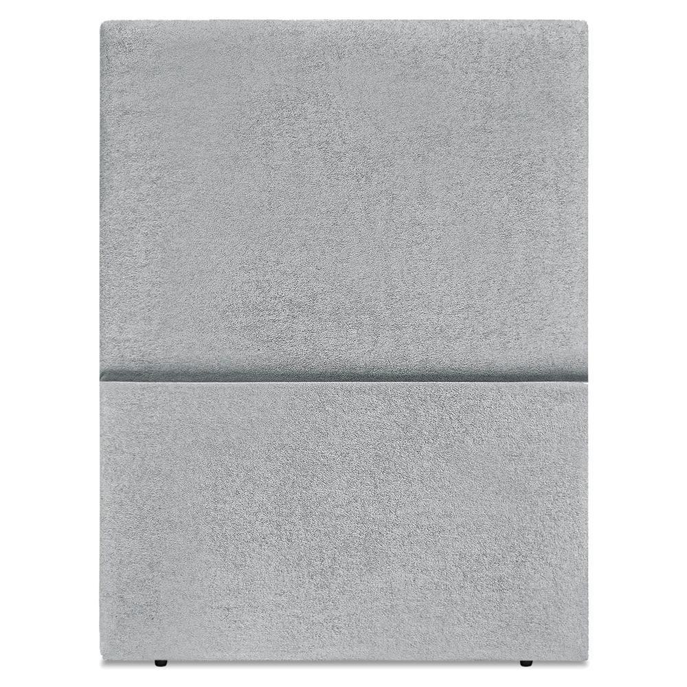 Cabeceira Solteiro 90 Cm Com Frame Luna Boucle Cinza Artte Cinza - 5