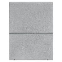 Cabeceira Solteiro 90 Cm Com Frame Luna Boucle Cinza Artte Cinza - 5