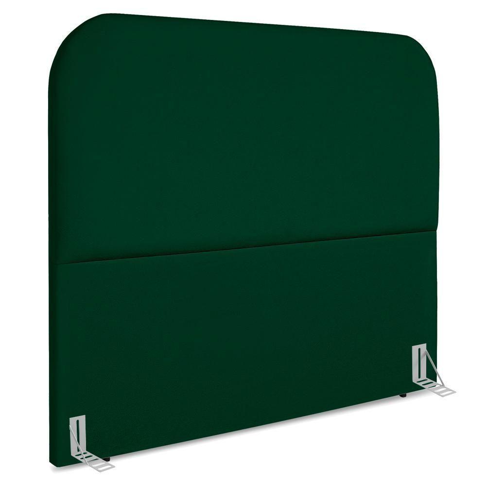 Cabeceira Queen 160 Cm Com Frame Alana Suede Verde Artte Verde - 1