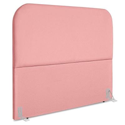 Cabeceira Casal 140 Cm Com Frame Alana Suede Rosa Artte Rosa