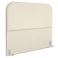 Cabeceira Queen 160 Cm Com Frame Alana Suede Bege Artte Bege - 1