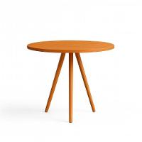 Mesa De Jantar Redonda 70cm Tripé Bistrô Mdf Madeira Cor Mel - 2